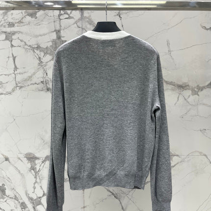 PRADA 26S V-NECK KNIT CARDIGAN 1258