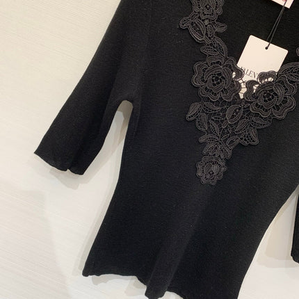 VALENTINO 26S SHORT SLEEVE KNIT T-SHIRT 168