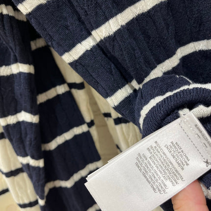 RALPH LAUREN 26S LONG-SLEEVE STRIPED KNIT CARDIGAN 723