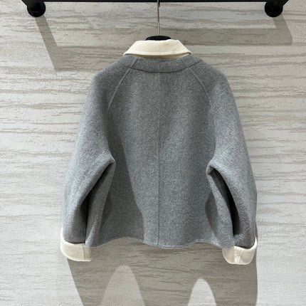 CELINE 26S COLLAR WOOL JACKET 606