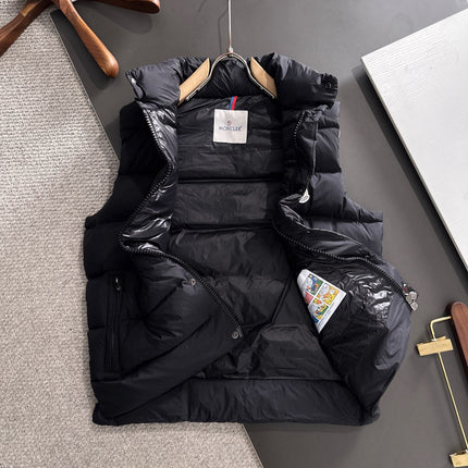 MONCLER CONTRIN DOWN VEST IN BLACK