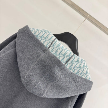 DIOR 26S REVERSIBLE ZIP-UP HOODIE 887