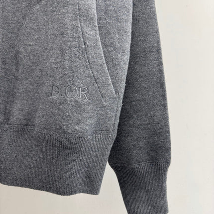 DIOR 26S REVERSIBLE ZIP-UP HOODIE 887
