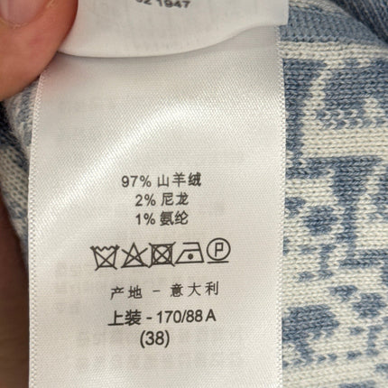 DIOR 25S HOODED KNIT CARDIGAN 598