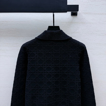 DIOR 26S KNIT COLLAR CARDIGAN 1672