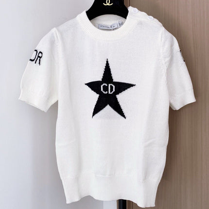 DIOR 26S SHORT SLEEVE KNIT SWEATER 984