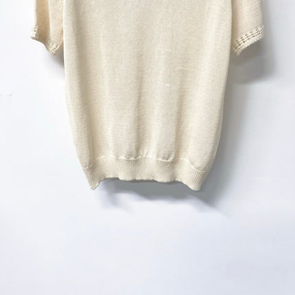 LOEWE 26S SHORT SLEEVE KNIT SWEATER 335