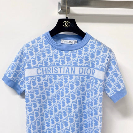 DIOR 26S SHORT-SLEEVED SWEATER 1252