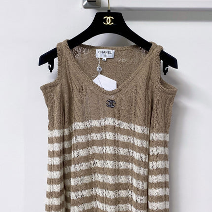 MIUMIU 26S OPEN-KNIT TANK TOP 1338