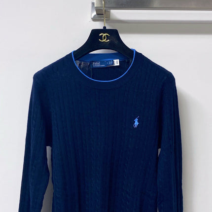 RALPH LAUREN 26S CREW-NECK CABLE-KNIT SWEATER 654
