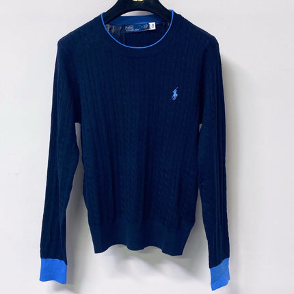 RALPH LAUREN 26S CREW-NECK CABLE-KNIT SWEATER 654
