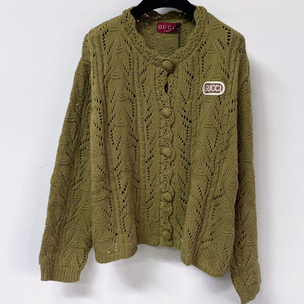 GUCCI 26S KNIT CARDIGAN 592