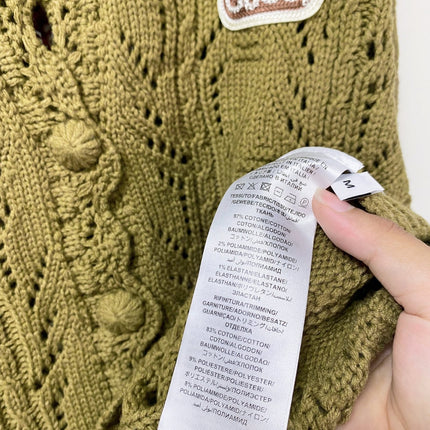 GUCCI 26S KNIT CARDIGAN 592