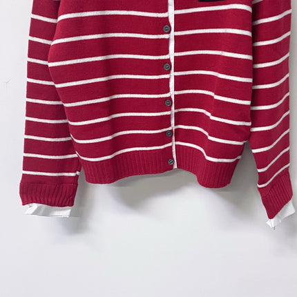 MIUMIU 26S CREWNECK KNIT CARDIGAN 1582