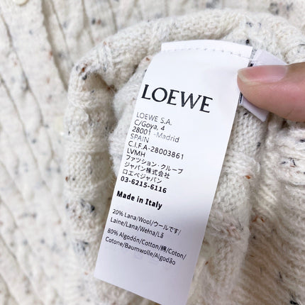 LOEWE 26S KNIT CARDIGAN 712