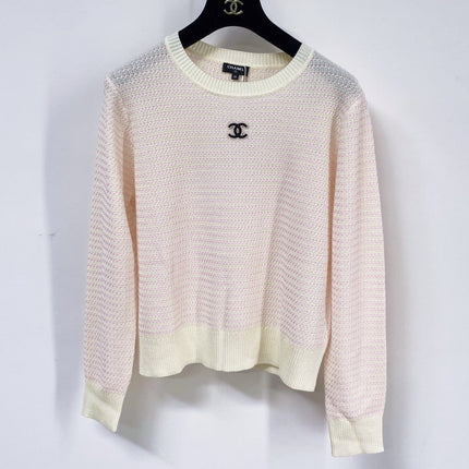 CHANEL 26S CREW-NECK KNIT SWEATER 1750