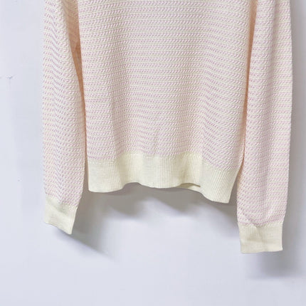 CHANEL 26S CREW-NECK KNIT SWEATER 1750