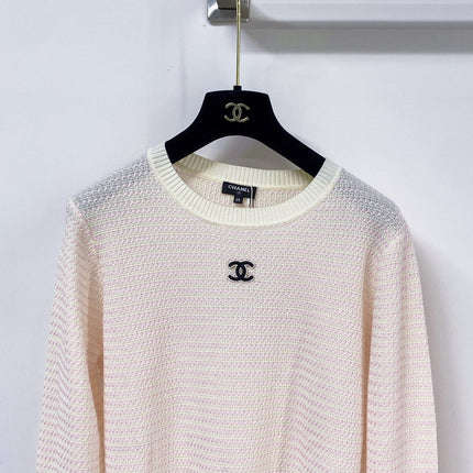 CHANEL 26S CREW-NECK KNIT SWEATER 1750