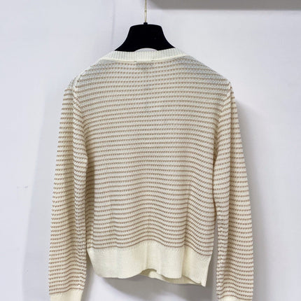 CHANEL 26S CREW-NECK KNIT SWEATER 1749