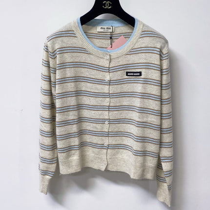 MIUMIU 26S KNIT CARDIGAN 1491