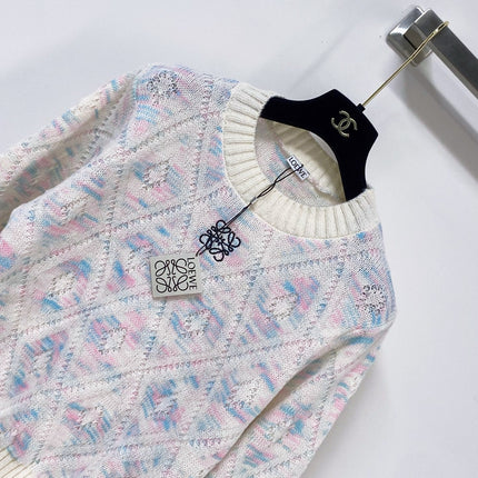 LOEWE 26S CREW-NECK KNIT SWEATER 655