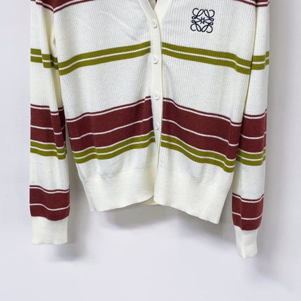 LOEWE 26S COLLAR KNIT CARDIGAN 640