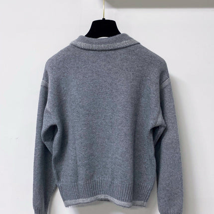 LOEWE 26S COLLAR KNIT SWEATER 626