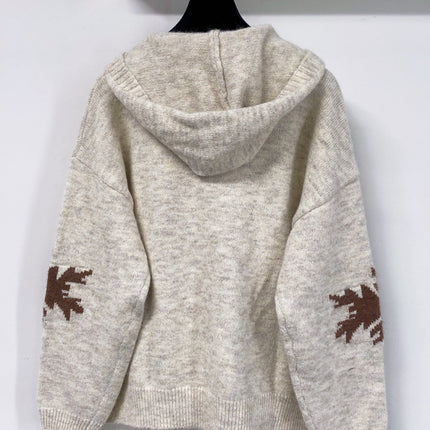 DIOR 26S HOODED KNIT CARDIGAN 1602