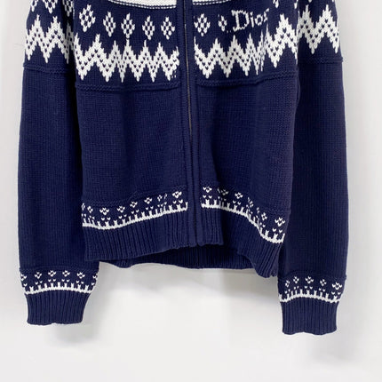 DIOR 26S ZIP-UP KNIT JACKET 1623