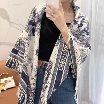 DIOR 26S SCARF 140 IN WOOL AND CASHMERE 509309