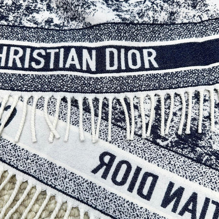 DIOR 26S SCARF 140 IN WOOL AND CASHMERE 509309