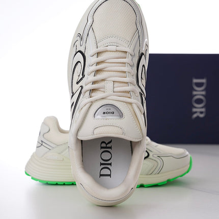 CD B30 SNEAKER CREAM MESH FABRIC