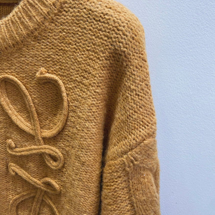LOEWE 26S CABLE-KNIT SWEATER 621