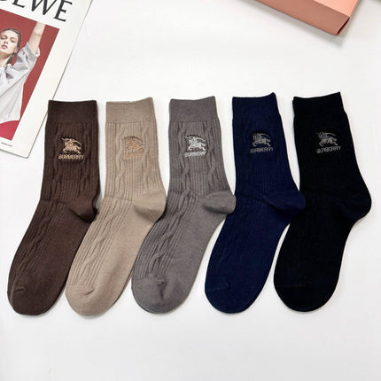 BURBERRY 26S CREW SOCKS 155683 (1 BOX)
