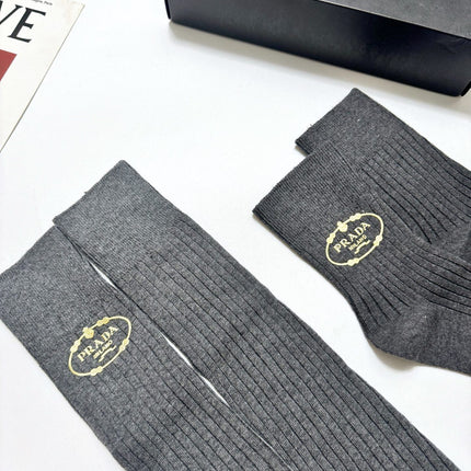 PRADA 26S CREW SOCKS 408722 (1 BOX)