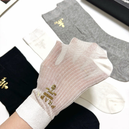 PRADA 26S CREW SOCKS 413919 (1 BOX)