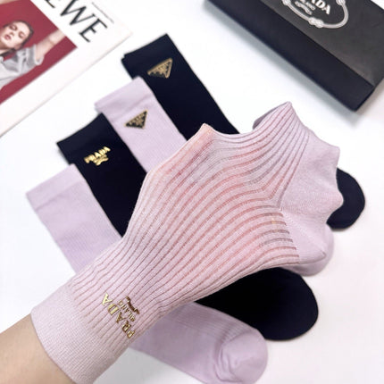 PRADA 26S CREW SOCKS 415687 (1 BOX)