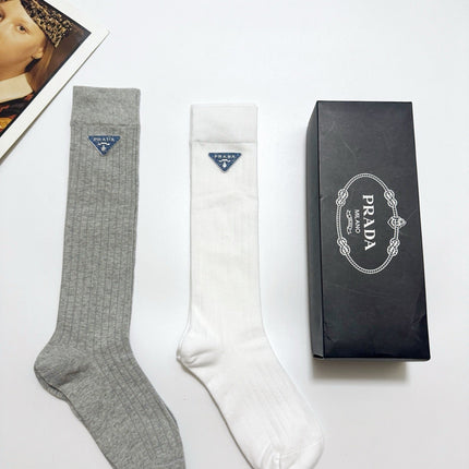 PRADA 26S CREW SOCKS 421085 (1 BOX)