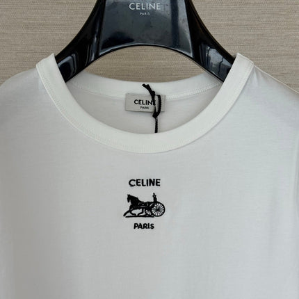 CELINE 26S LONG-SLEEVE CREWNECK T-SHIRT 562