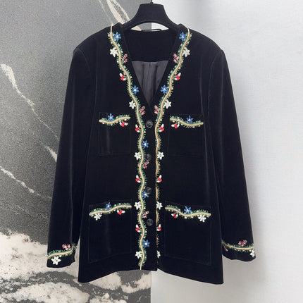 VALENTINO 26S VELVET JACKET STYLE 81