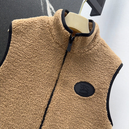 BURBERRY 25S TEDDY FLEECE VEST 0016