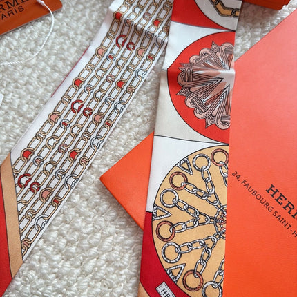 HERMES 26S SCARF 86 IN SILK 309608
