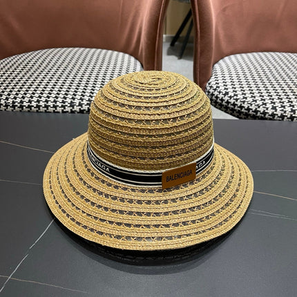BALENCIAGA 26S WIDE-BRIMMED HAT STYLE 77