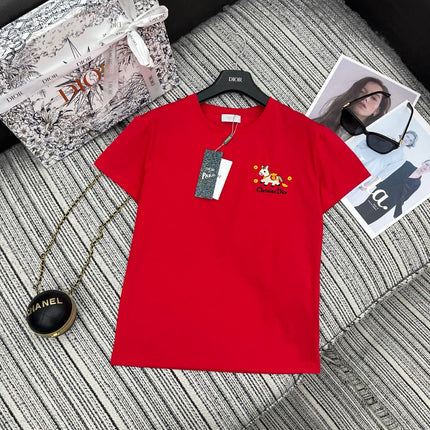 DIOR 26S SHORT-SLEEVE CREW-NECK T-SHIRT 1092