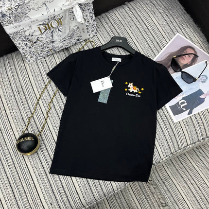 DIOR 26S SHORT-SLEEVE CREW-NECK T-SHIRT 1090