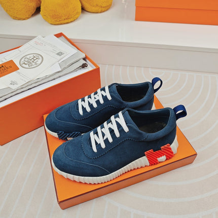 BOUNCING SNEAKERS DENIM CALFSKIN