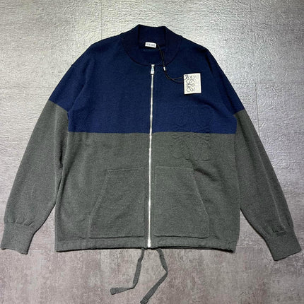 LOEWE 26S ZIP-UP KNIT CARDIGAN 723