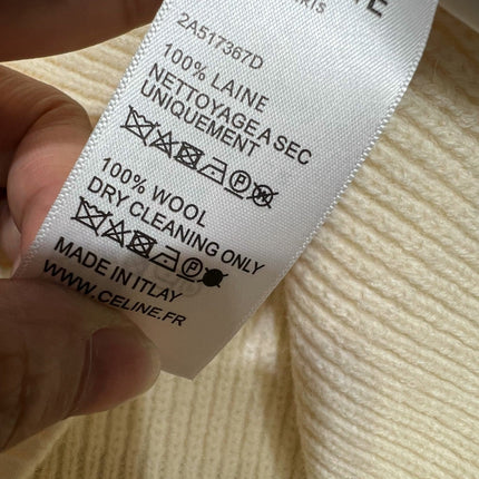 CELINE 26S ZIP-UP KNIT CARDIGAN 629
