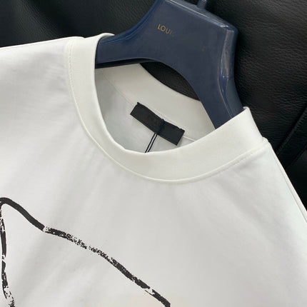PRADA 26S SHORT-SLEEVE LOGO T-SHIRT 1126