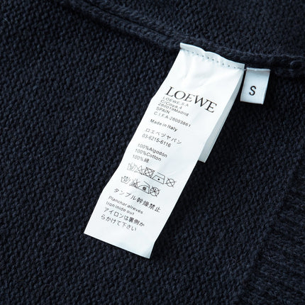 LOEWE HALF-ZIP KNIT SWEATER STYLE 100